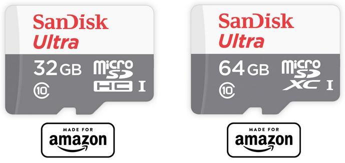 microSD para el nuevo tablet Fire