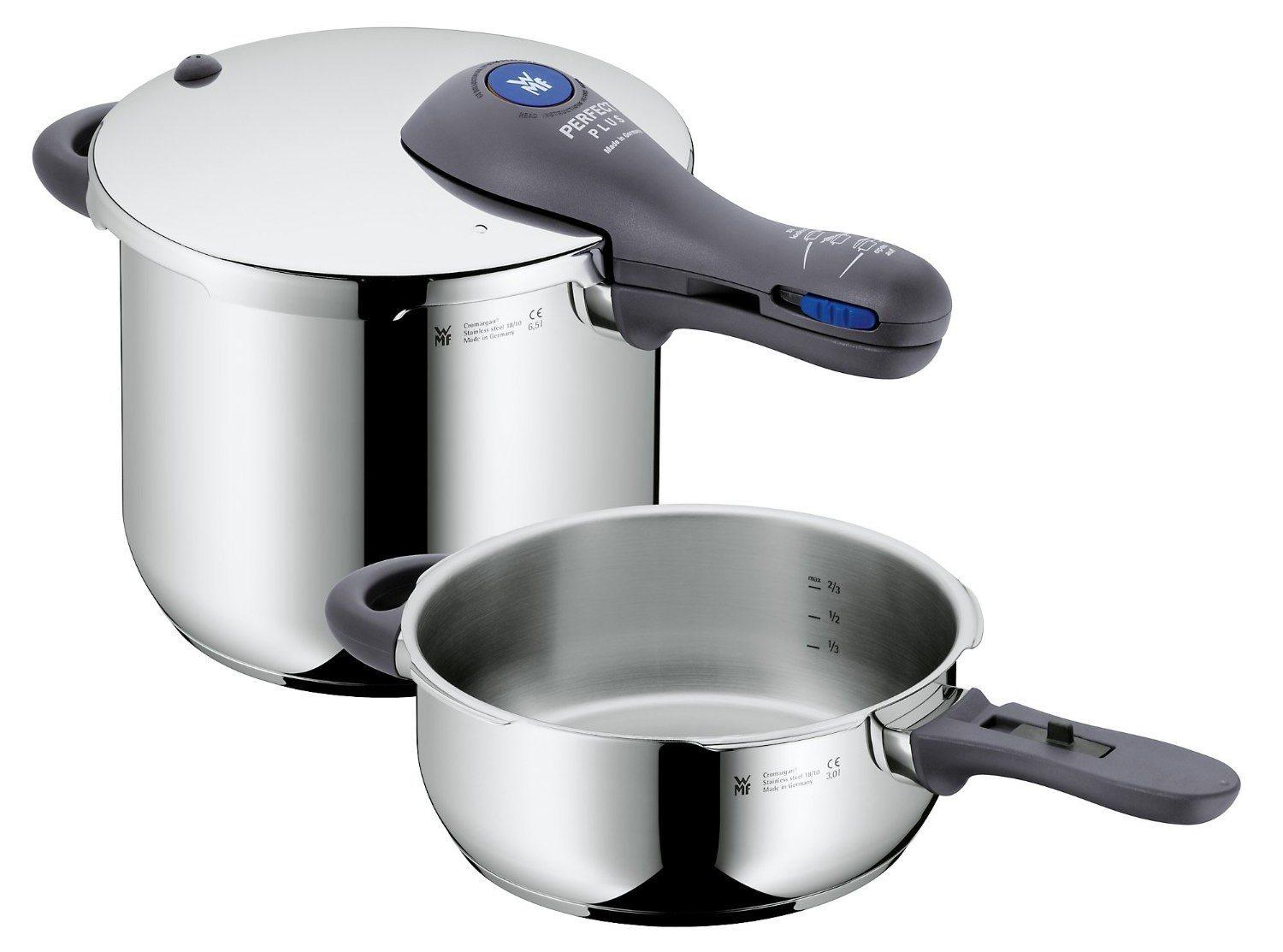 WMF - Set Olla Rápida 6,5L+ Cuerpo 3L Perfect Plus