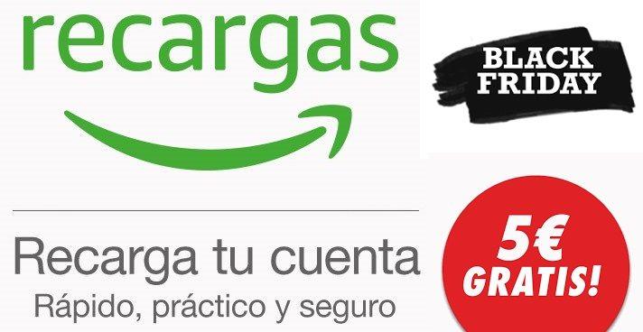 Recargas Amazon 5 euros gratis