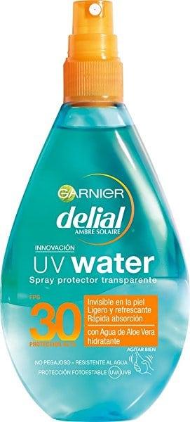 Comprar Garnier Delial Spray Protector Transparente UV Water IP30 Garnier Delial Spray Protector Transparente UV Water IP30