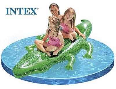 Intex - Cocodrilo hinchable Gigante