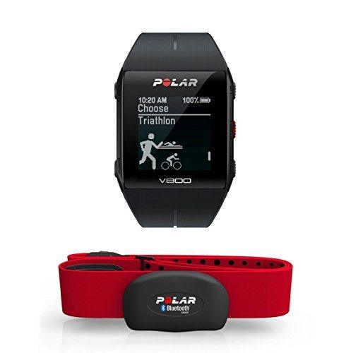 Polar V800 HR - Reloj deportivo GPS y sensor de frecuencia cardíaca H7 H