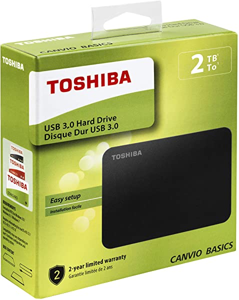 Toshiba Canvio Basics Disco duro externo de 2 TB