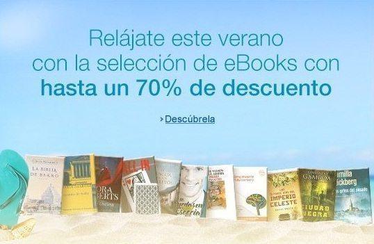 Ofertas en eBooks Kindle! Este verano relájate con descuentos de hasta un 70%.