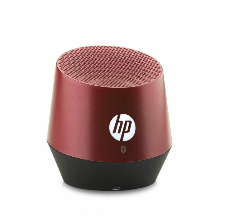 Altavoces Bluetooth mini portátiles HP S6000, negro o rojo al 50% por tan sólo
