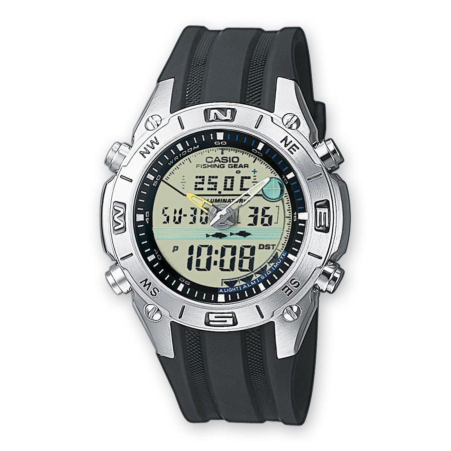 CASIO AMW-702-7AVEF - Reloj de caballero de cuarzo, correa de resina color negro