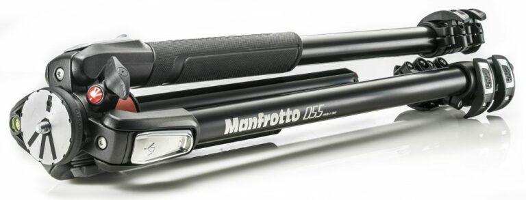 Trípode Manfrotto 055 MT055XPRO3 de aluminio robusto y estable