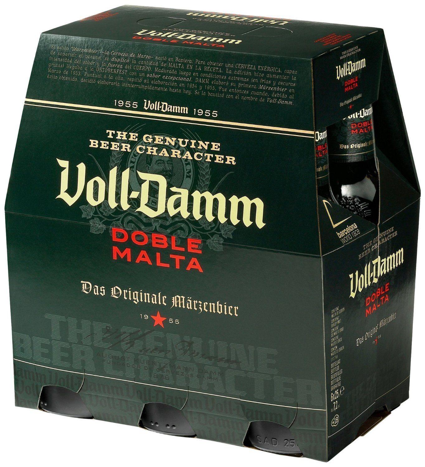 Voll damm v.d. voll damm pack 6 botella 25 cl