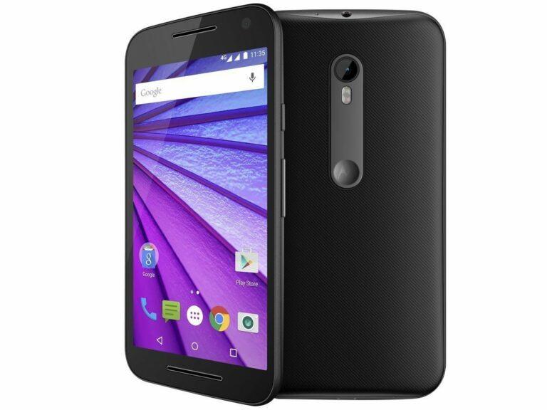 Motorola Moto G (3ª Generación) (4G, pantalla 5″, cámara 13 Mp, 16 GB, Quad Core 1.4 GHz, 2 GB de RAM) por sólo