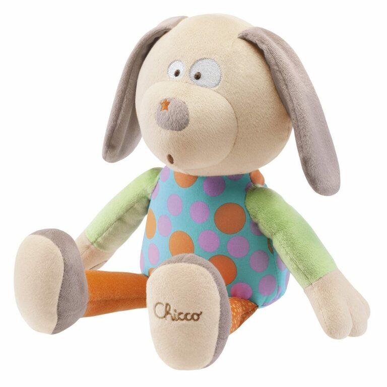 Peluche de Chicco «Happy Colors» Perro. Tan sólo