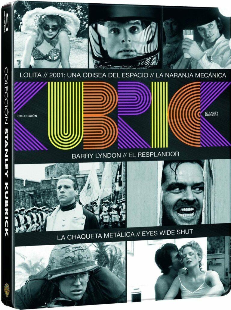 Colección Stanley Kubrick Steelbook. Pack de 7 películas en Blu-rays  . 💿 🎥 🎬