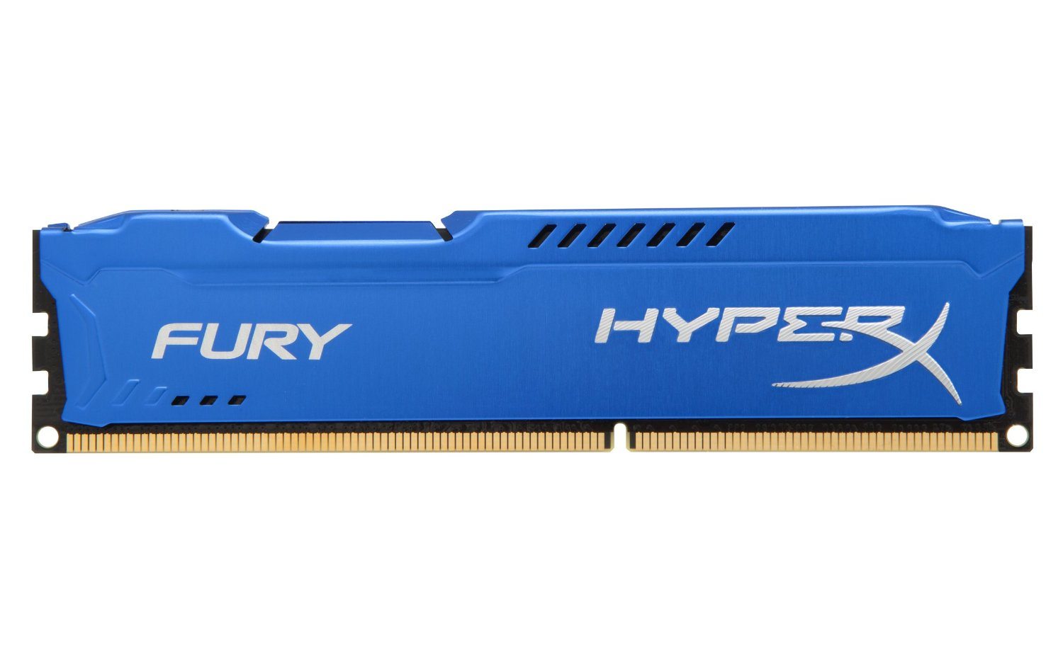 HyperX Fury - Memoria RAM de 8 GB (1600 MHz DDR3 Non-ECC CL10 DIMM), Color Azul