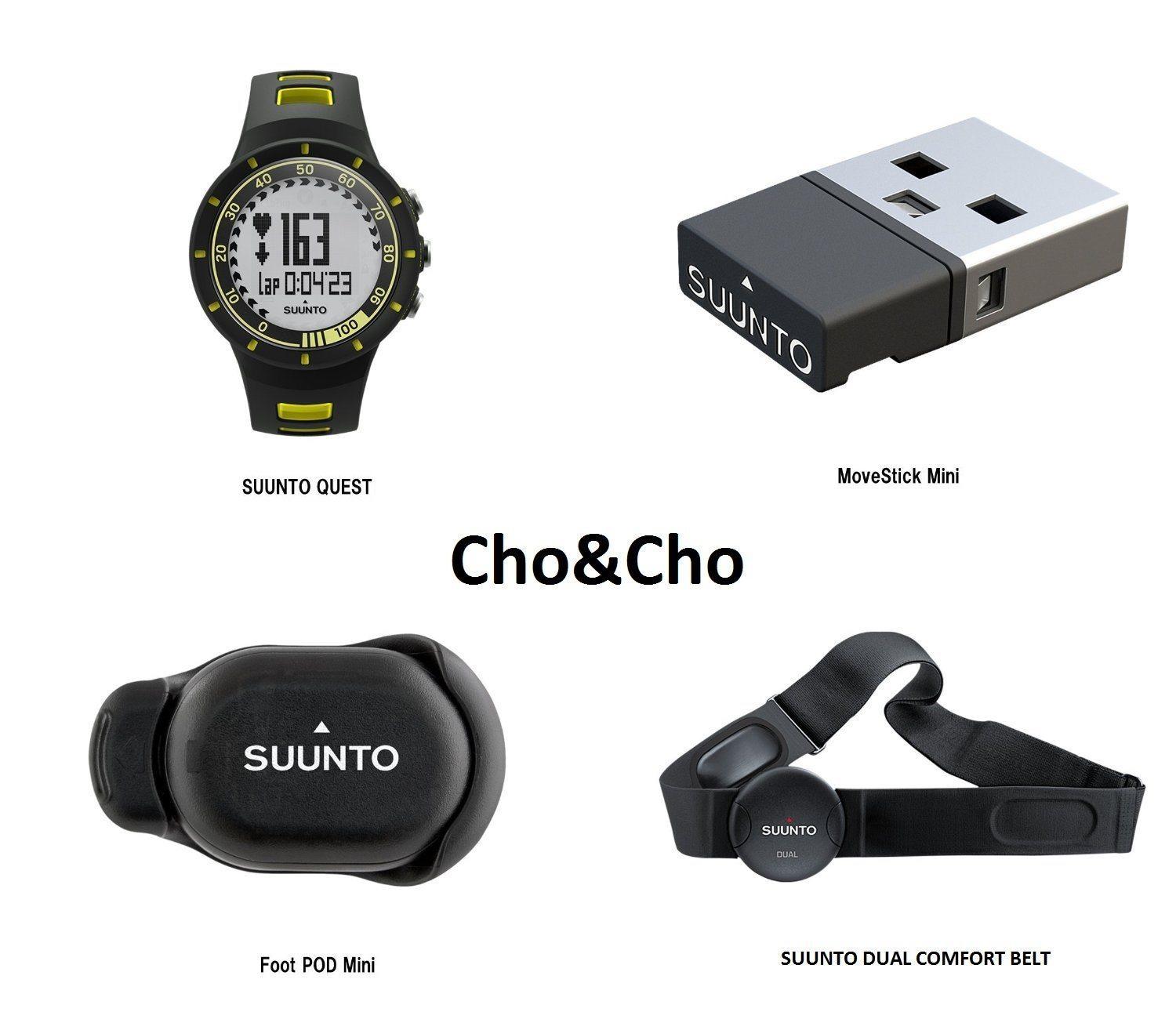 Suunto Quest Yellow Running Pack - Reloj deportivo pack