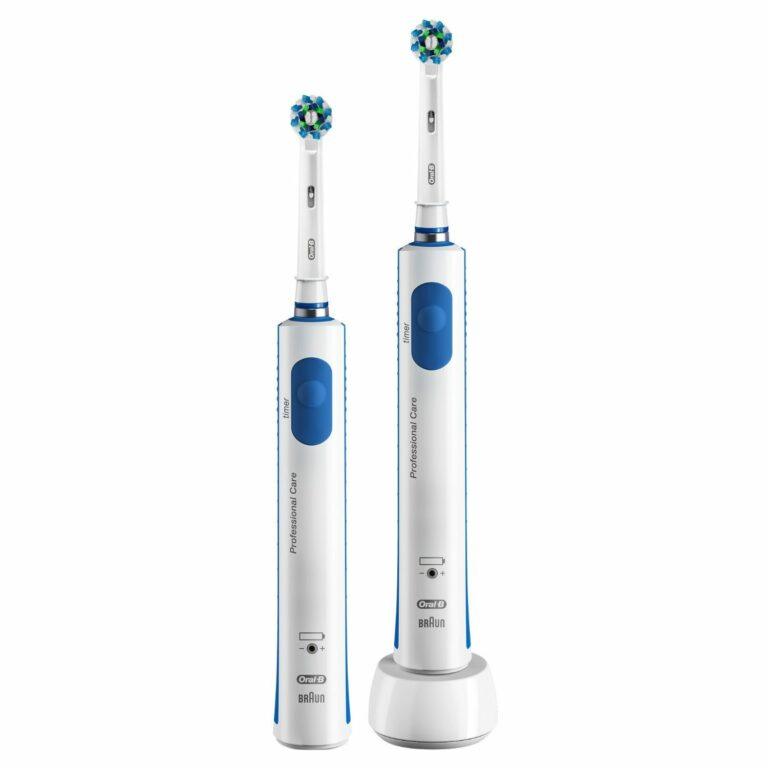 Cepillo de dientes electrico Oral-B Pro 650 CrossAction Pack de 2 cepillos