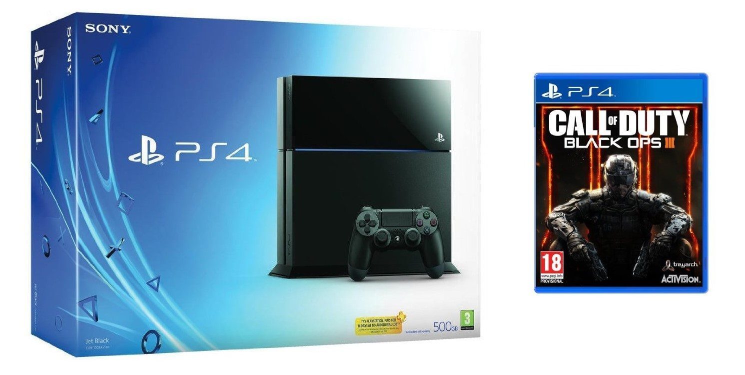 PlayStation 4 - Consola 500GB + Call of Duty Black Ops III