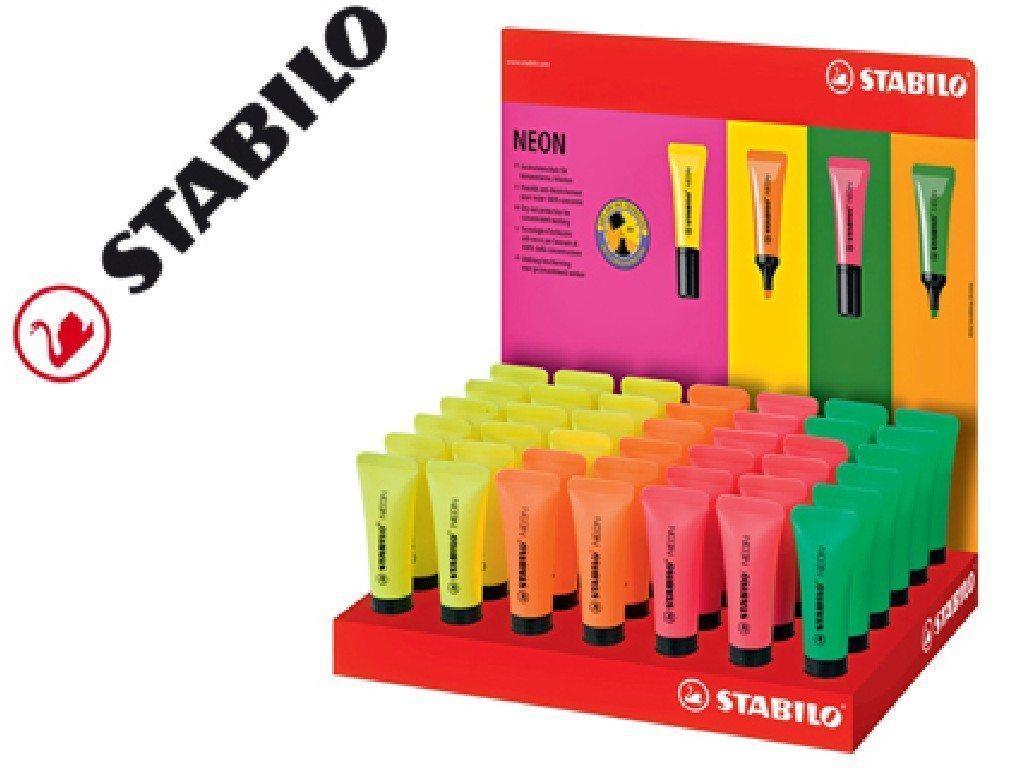 Stabilo 72/42-1 - Pack de rotuladores, fluorescentes