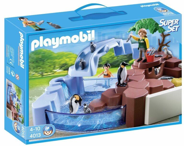 Playmobil – Zoo: superset piscina pingüinos (4013) por sólo