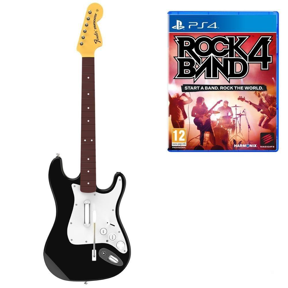 Rock Band 4 + Guitarra Wireless Fender Stratocaster chollo oferta ganga 2