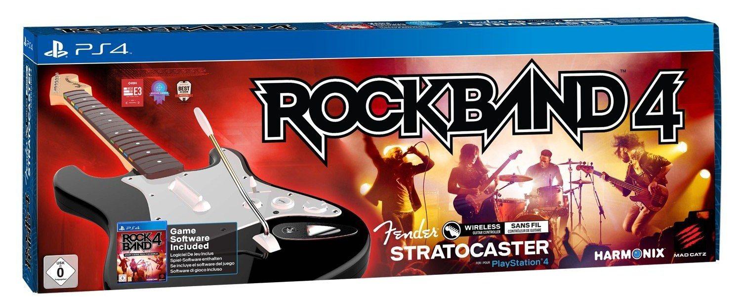 Rock Band 4 + Guitarra Wireless Fender Stratocaster