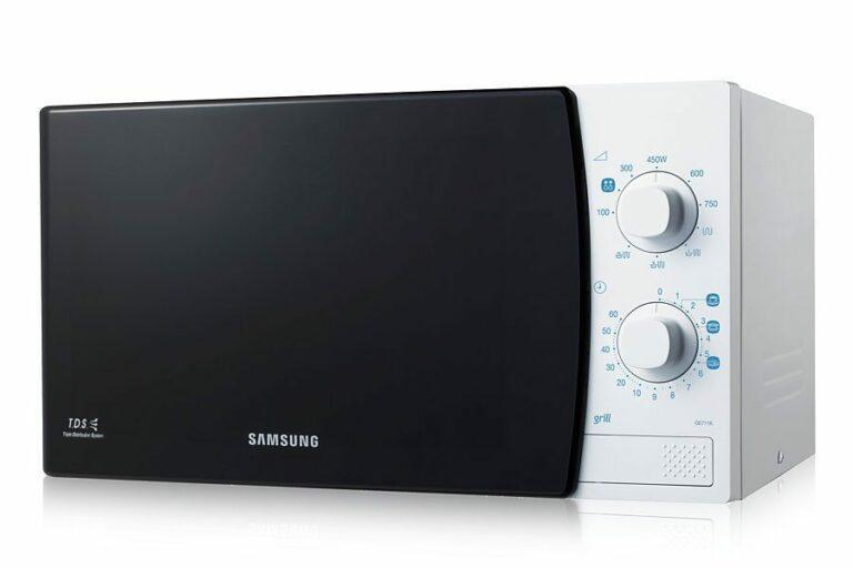 Microondas con Grill Samsung SOFT1GE711K con cerámica Enamel, 20 litros por sólo