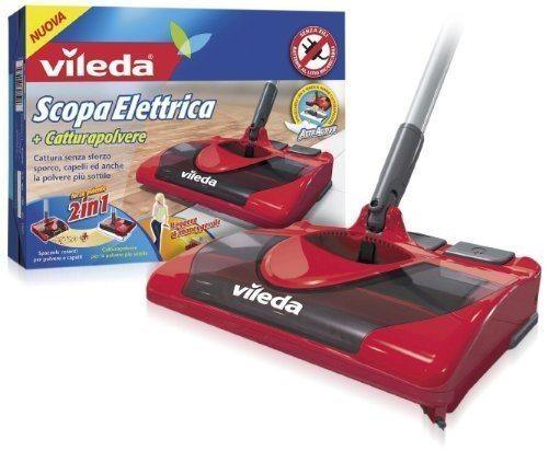 Escoba eléctrica con mopa Vileda