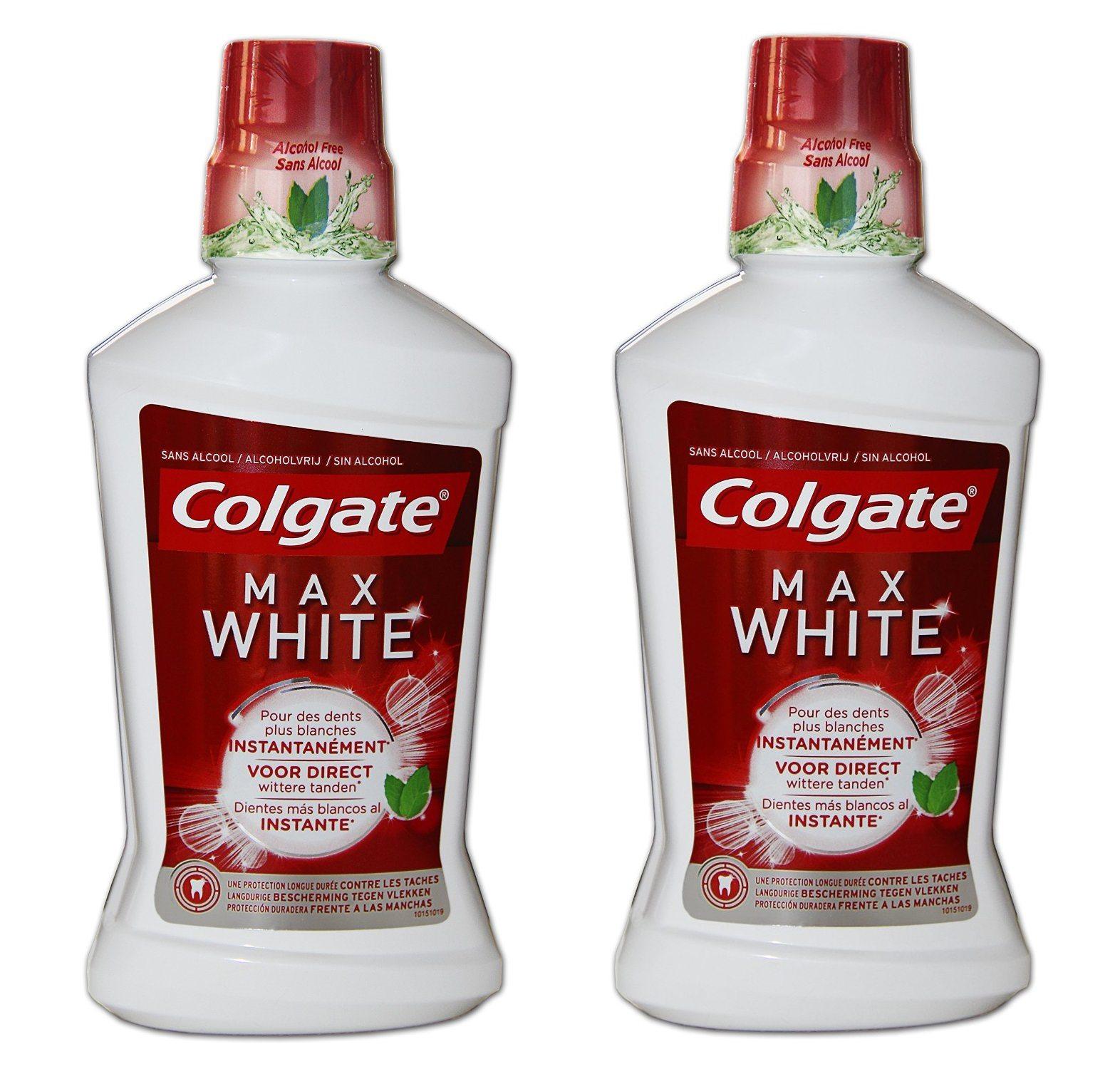 Enjuague bucal Colgate plax mwo 500 ml (Pack de 2)