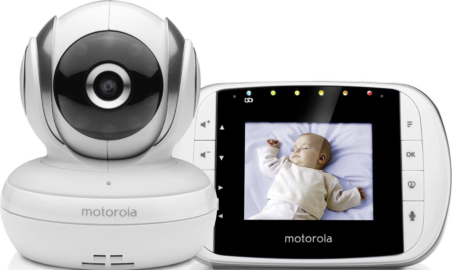 Motorola MBP33S - Vigilabebés vídeo con pantalla a color de 2.8"