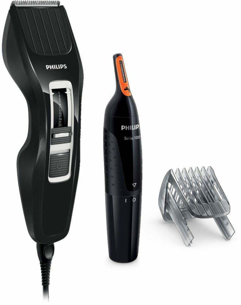 Cortapelos Philips Series 3000 HC3410/85 + Naricero con ProtecTube por sólo
