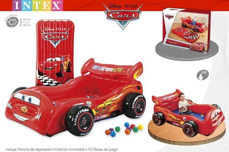 Intex - Coche hinchable con bolas