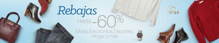 Rebajas en Amazon! hasta un -70% de descuento en Moda, Electrónica, informática y mucho más