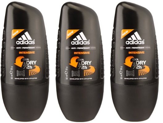 Pack 3 Adidas Desodorante Hombre Intensive