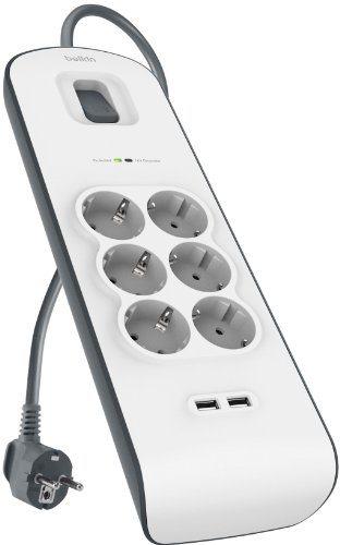 Belkin BSV604vf2M - Regleta de protección