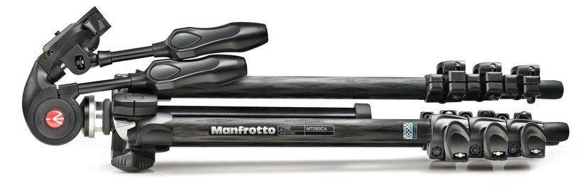 Manfrotto MK293C4-D3Q2 - Trípode completo chollo ganga oferta plegado