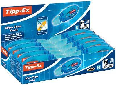 Pack de 10 Cintas correctoras marca Tipp-Ex