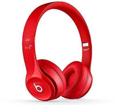 Beats by Dr. Dre Solo2 - Auriculares de diadema, color rojo