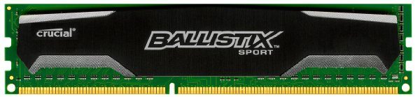 Crucial Ballistix Sport DDR3 1600 PC3-12800 4GB CL9 - Memoria DDR3