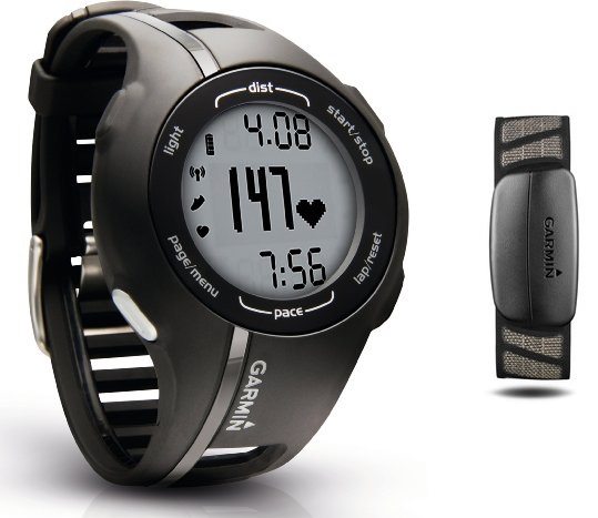 Garmin Forerunner 210 HRM - Reloj GPS con monitor de ritmo cardíaco