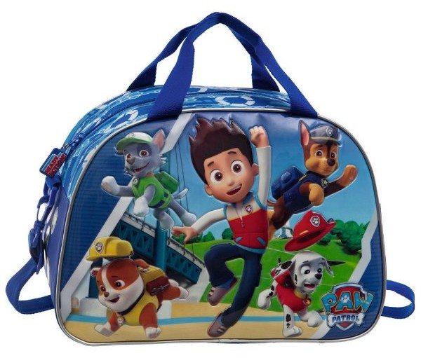 Paw Patrol Action Bolsa de Viaje, Color Azul, 24.64 Litros