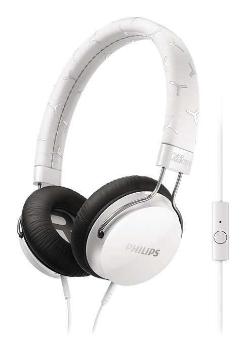 Philips SHL5305WT auriculares con microfono 