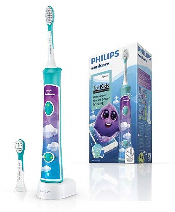 Philips Sonicare KIDS Cepillo de dientes sónico Bluetooth para niños  . 64% de descuento
