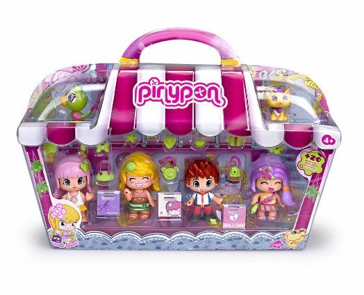 Pinypon - City Pack con 4 figuras (Famosa 700012060)
