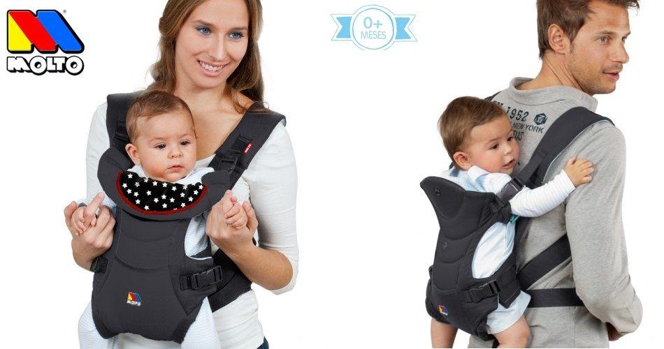 Portabebés molto Multiposition Comfort Carrier 3 in 1