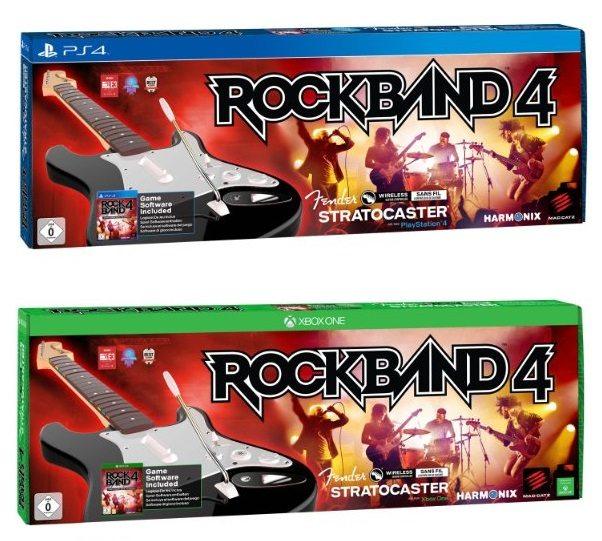 Rock Band 4 + Guitarra Wireless Fender Stratocaster xbox y ps4