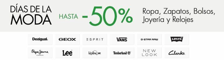 Días de la Moda en Amazon: DESCUENTO HASTA EL -50% en marcas TOP