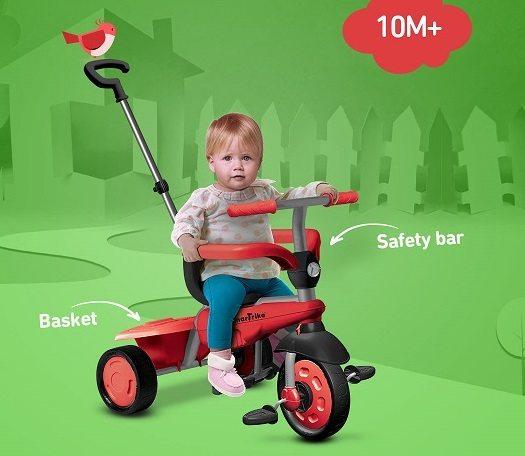 Triciclo smarTrike 3 en 1Touch Steering Breeze