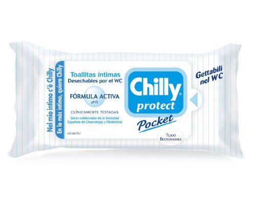 Chilly® Pocket toallitas protect 12uds
