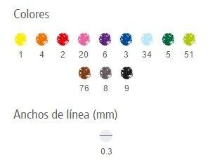 Staedtler Fineliner colores