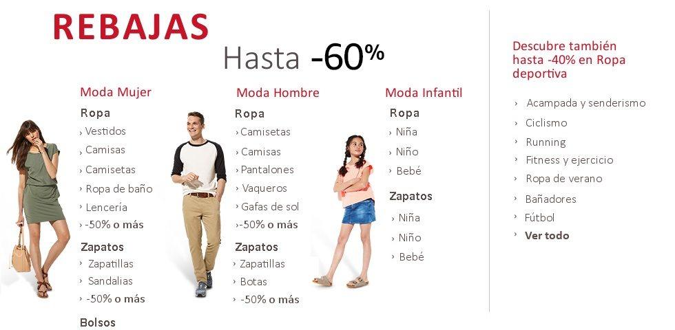 Amazon Rebajas 60% de descuento en Moda