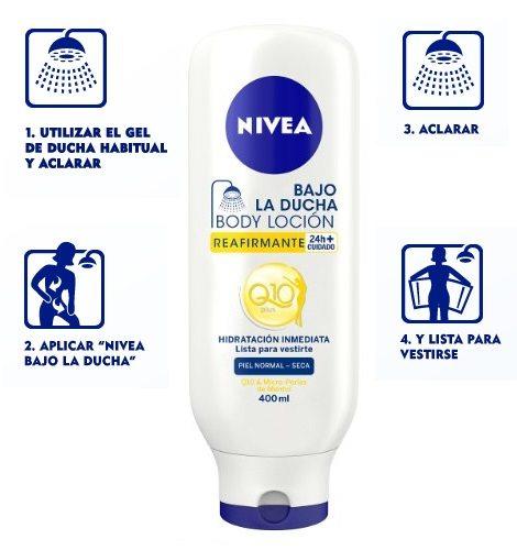 Pack 6 NIVEA Body locion reafirmante Q10