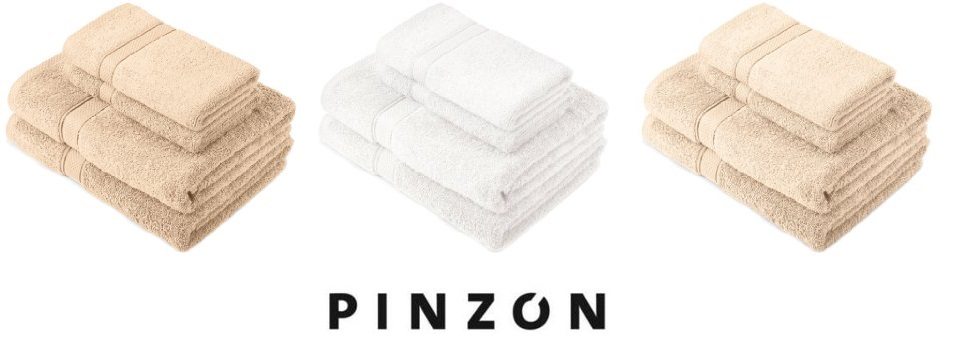 Pinzon by Amazon - Juego de toallas de algodón egipcio 
